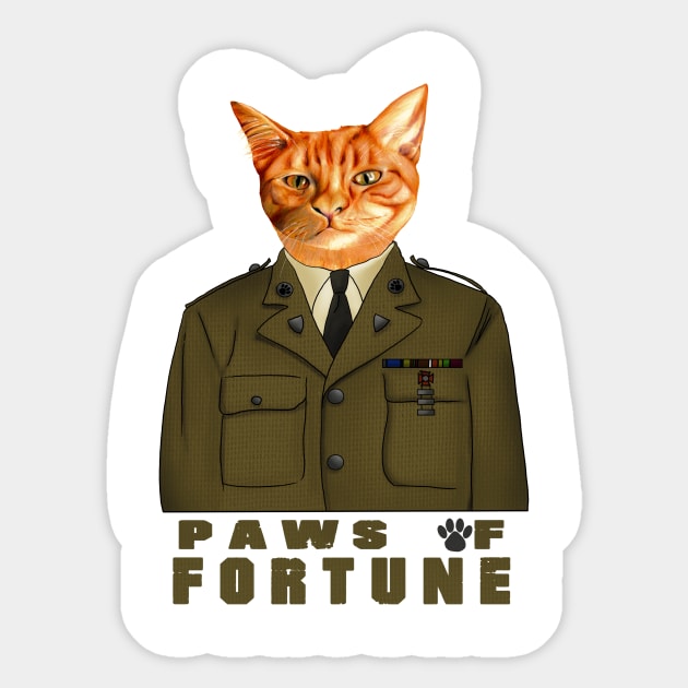 Paws of Fortune Sticker by Apatche